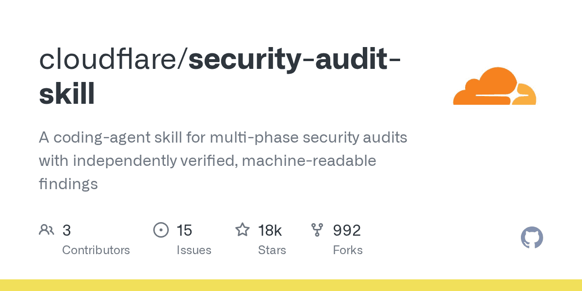 Inside cloudflare/security-audit-skill: Automated Security Auditing for AI Agents — How Does It Work in Production?