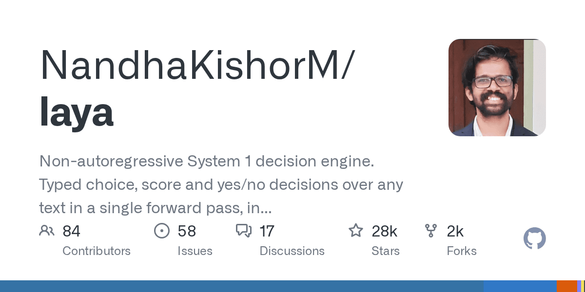After Jev, now Laya! Multilingual, non-autoregressive System 1 decision engine — How Does It Work in Production?