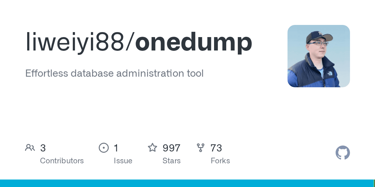 Inside liweiyi88/onedump: Architecture & Production Teardown — How Does It Work in Production?