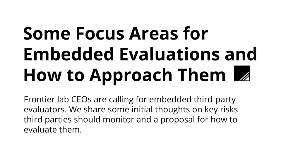 Architect News Flash: Embedded Frontier Evaluators, Ant Group Finance LLM, & 3 Key Dispatches