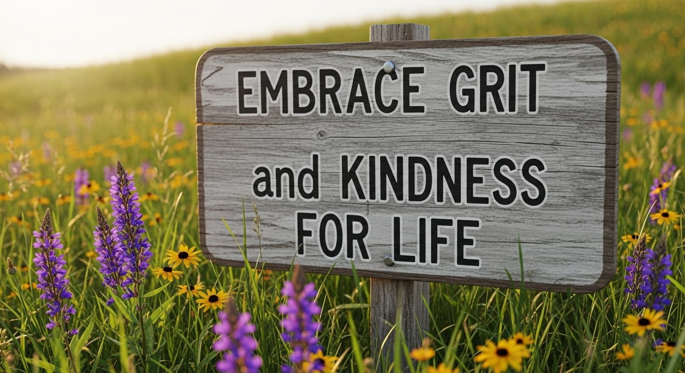 Embrace Grit and Kindness for Life