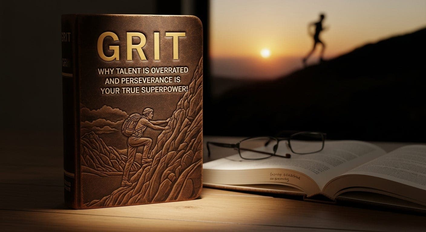 10 Insights from my book, "Grit": Why Talent Is Overrated and Perseverance Is Your True Superpower!